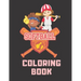 Softball Coloring Book: Perfect Softball Gift For Girls, Softball Lovers And Players Cute Coloring Pages For Kids Ages 4-6, 9-12