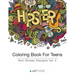 Coloring Book For Teens: Anti-Stress Designs Vol 3