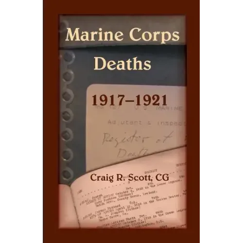 Marine Corps Deaths, 1917-1921