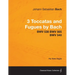 3 Toccatas and Fugues by Bach - BWV 538 BWV 565 BWV 540 - For Solo Organ