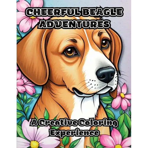 Cheerful Beagle Adventures: A Creative Coloring Experience