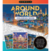 Around the World Coloring Book: Color Famous Cityscapes and Landmarks in the Whimsical Style of Folk Artist Eric Dowdle
