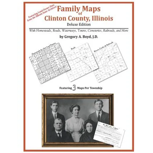 Family Maps of Clinton County, Illinois