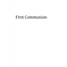 First Communion