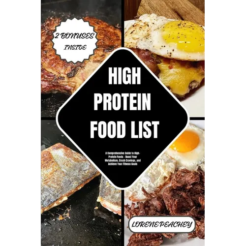 High Protein Food List: A Comprehensive Guide to High-Protein Foods - Boost Your Metabolism, Crush Cravings, and Achieve Your Fitness Goals