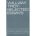 William Troy: Selected Essays