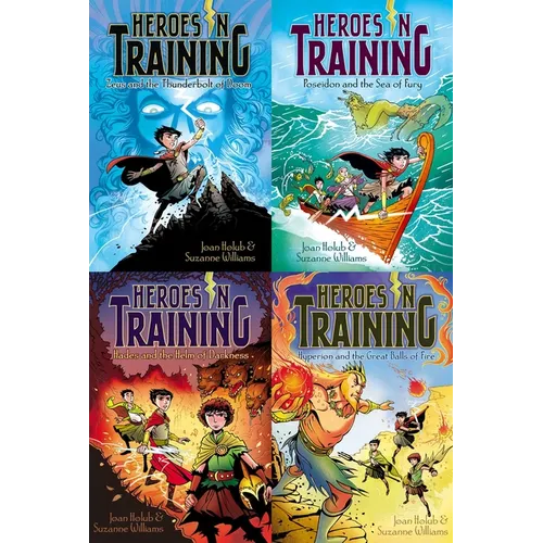 The Heroes in Training Collected Set: Zeus and the Thunderbolt of Doom; Poseidon and the Sea of Fury; Hades and the Helm of Darkness; Hyperion and the