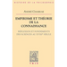 Empirisme Et Theorie de la Connaissance: Reflexion Et Fondement Des Sciences Au Xviiie Siecle