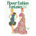 Flower Fashion Fantasies Paper Dolls