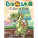 Dinosaur Coloring Book: Cute and Fun Dinosaur Colouring Book for Kids & Toddlers, Preschoolers, Childrens Activity Books Ages 4-8