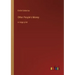 Other People's Money: in large print