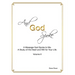 And God Spoke: A Message God Spoke to Me. a Study of His Heart and Will for Your Life. (Volume Ii)