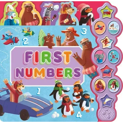 First Numbers: Interactive Children's Sound Book with 10 Buttons
