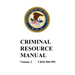 Criminal Resource Manual: 500-999