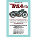 Book of the BSA Up to 1935 - Includes a 1936 Models Supplement