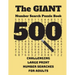 The Giant Number Search Puzzle Book: 500 Challenging Large Print Number Searches for Adults