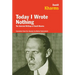 Today I Wrote Nothing: The Selected Writings of Daniil Kharms