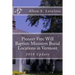 Pioneer Free Will Baptists Ministers Burial Locations in Vermont