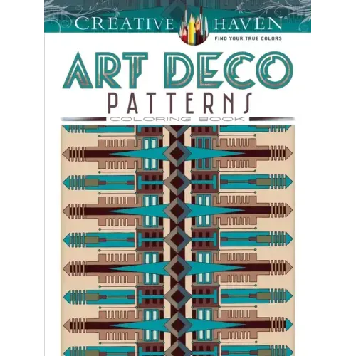 Creative Haven Art Deco Patterns Coloring Book
