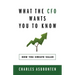 What the CFO Wants You to Know: How You Create Value