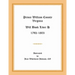 Prince William County, Virginia Will Book Liber H, 1792-1803