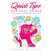 Quick Tips for Busy Women: Cutting Through The Confusion and Finding Clarity