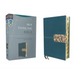 Niv, Thinline Bible, Leathersoft, Teal, Red Letter, Thumb Indexed, Comfort Print