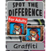 Spot the Difference Book for Adults - Graffiti