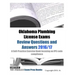 Oklahoma Plumbing License Exams Review Questions and Answers 2016/17: A Self-Practice Exercise Book focusing on IPC code compliance