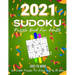 2021 Sudoku Puzzle Book For Adults: 365 Daily Sudoku Puzzles. Easy to Hard Sudoku (3 Levels of Difficulty), Vol2