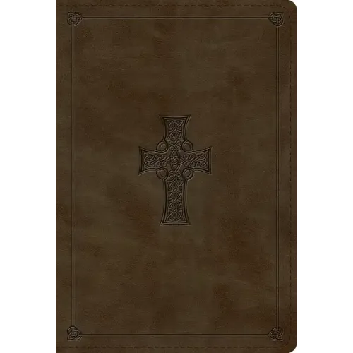 ESV Student Study Bible (Trutone, Olive, Celtic Cross Design)