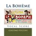 La Boheme - vocal score (Italian and English): Ricordi edition