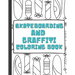 Skateboarding and Graffiti: Coloring Book Food Street Extreme for Kids and Adults