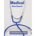 Medical Word Search Puzzle Book For Adults: Large Print Puzzle Book Gift With Solutions Entertaining Medical Gift