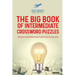 The Big Book of Intermediate Crossword Puzzles Books for Brain Help (with 50 puzzles!)