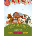 Farm Animals Kids Coloring Book Ages 4 to 8: 50 + Adorable Farm Animals (Cows, Rabbit, Duck, Pig, Goat, Chicken, Horse And Llamas) Illustrations For K