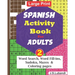 SPANISH Activity Book for ADULTS; Vol.2