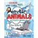 Arctic Animals Activity Book for Kids 4-9: Workbook Full of Coloring and Other Activities Such as Mazes, Cut and Paste, Dot to Dot, Word Search, Puzzl