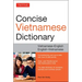 Tuttle Concise Vietnamese Dictionary: Vietnamese-English English-Vietnamese