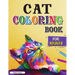 Cats with Mandalas - Adult Coloring Book: Stress relief & Relaxing Cats Coloring Book for Adults