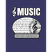 Music Word Search: 50 Large Print Word Search Puzzles For People Who Love Songs And Melodies