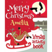 Merry Christmas Amelia - Xmas Activity Book: (Personalized Children's Activity Book)