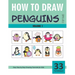 How to Draw Penguins for Kids - Volume 1