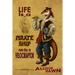 Life is a Pirate Ship Run by a Velociraptor