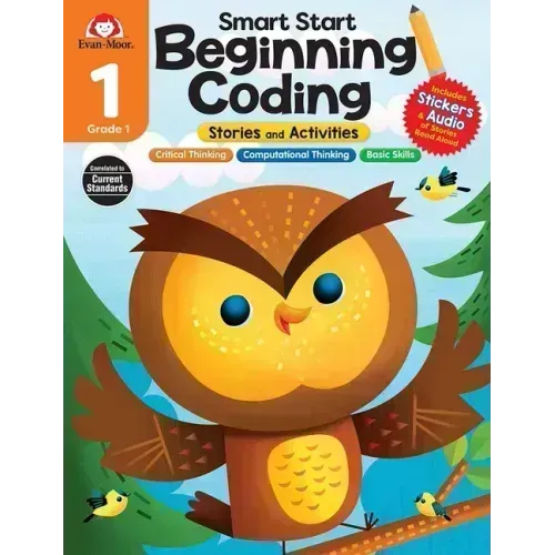 Smart Start: Beginning Coding Stories and Activities, Grade 1 Workbook