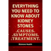 Everything you need to know about Kidney Stones: Causes, Symptoms, Treatment