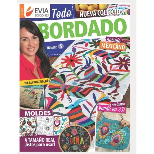 Todo Bordado 5: paisaje mexicano