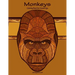 Monkeys Coloring Book for Grown-Ups 1