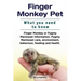 Finger Monkey Pet. WHAT YOU NEED TO KNOW. Finger Monkey or Pygmy Marmoset Information. Pygmy Marmoset care, environment, behaviour, feeding and health