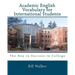 Academic English Vocabulary For International Students